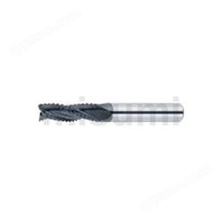 米思米 铝加工用DLC涂层硬质合金粗加工型立铣刀 3刃/标准刃长型 DLC-ALRFR5