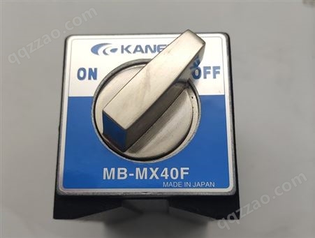 日本KANETEC强力磁性表座MB-MX20F 吸着力800N