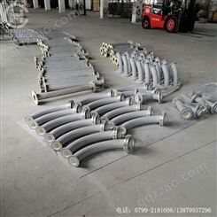 耐磨陶瓷钢管广泛应用于各种耐磨损的管道设备中