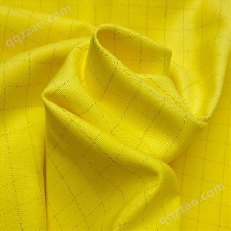 防静电阻燃防火布料  黄色全棉 阻燃斜纹布 全棉阻燃
