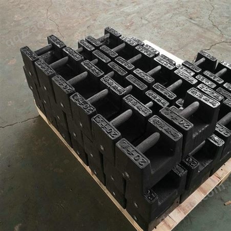 做载重实验铸铁砝码20公斤锁形砝码 重庆25千克标准砝码厂家