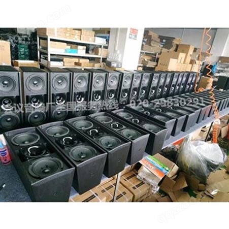 广州音爵士Dante有源线阵双8线阵音箱 SLA208SD专业音响设备舞台音响系统