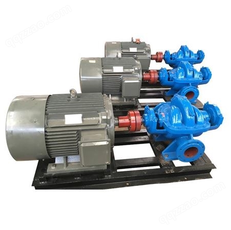 S/SH型单级双吸离心泵  6SH-9A蜗壳式循环水泵 大流量双吸泵