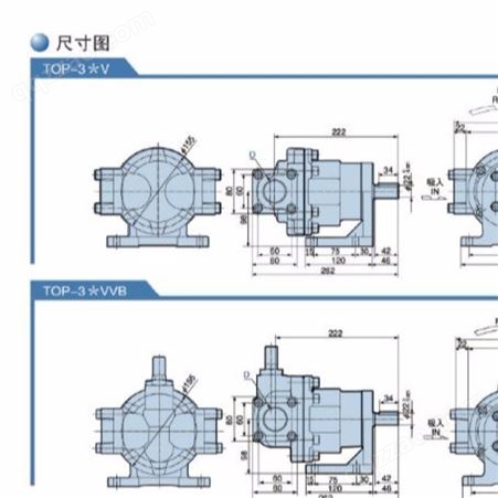 日本NOP油泵-齿轮泵 型号-TOP-350VVB （高粘度）  品质保障