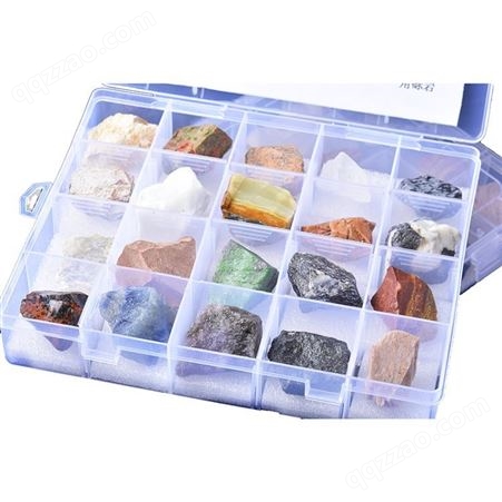 天然岩石地质矿石标本矿物晶体摆件石英花岗岩地理教学教具送学生