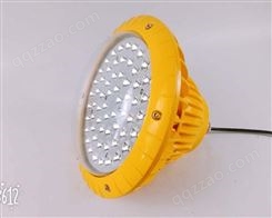 防爆护栏式LED泛光照明灯100瓦圆形工业化工厂防爆灯