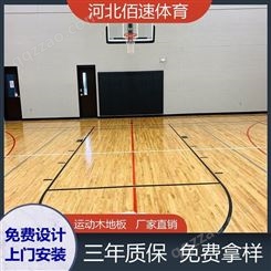体育馆篮球馆羽毛球馆木地板舞蹈教室实木地板E1级标准