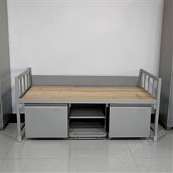 优美厂家销售制式单人床 铁艺单层床 钢制床批发