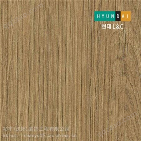 韩国进口Hyundai装饰贴膜BODAQ铂多铂多SPW69原木色橡木凹凸木纹膜