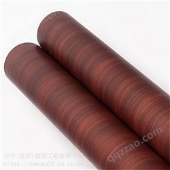 韩国进口Hyundai装饰贴膜BODAQ铂多红樱桃木W276自粘木纹膜BA024