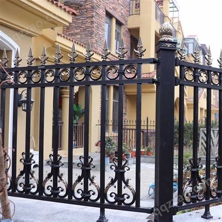 别墅围栏 院子栏杆 铝合金材质免维护 不上锈美观烤漆