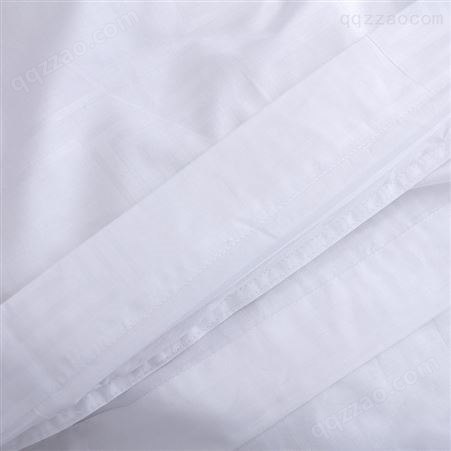 星级酒店布草尺寸 宾馆布草床上用品纯白被套加厚加密条纹被套 批发