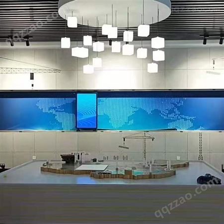 昆明智慧展厅透明冰屏设计安装工程昆明展厅设计制作声光电集成