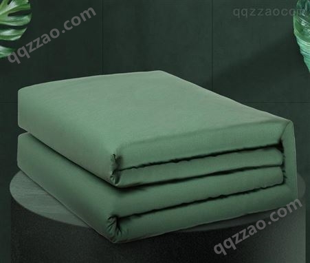 热熔棉纯棉被橄榄绿被子军绿色棉被褥单人被