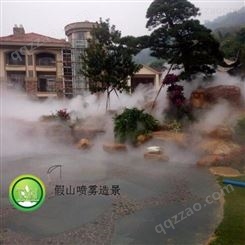 上海雾腾喷雾造景设备 喷雾造景降温 雾景 人造雾景 喷雾景观